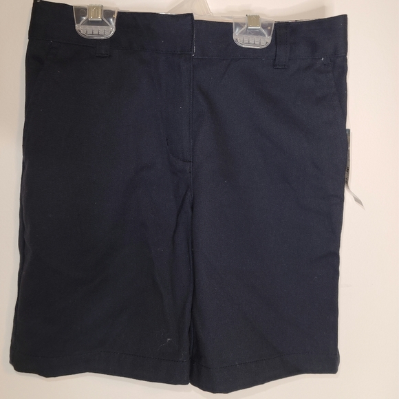 Dockers Navy Uniform Shorts NWT 10 - Picture 2 of 4